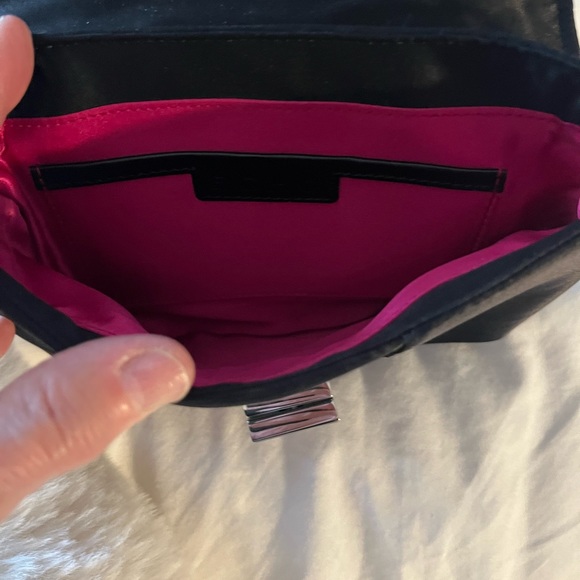 Echo black satin with multi colour sparkly little bag - Picture 8 of 11